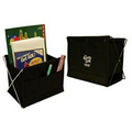 600D Polyester Standup Organizer w/ Folding Metal Frame & 3 Outside Pockets